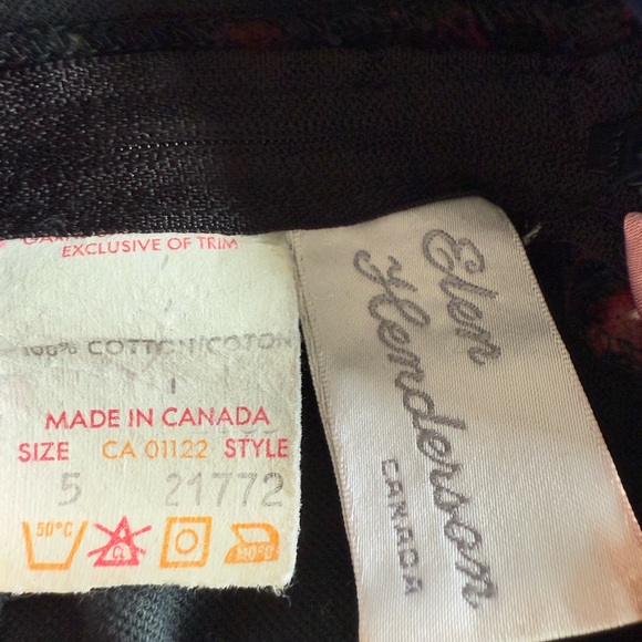 VINTAGE FLORAL VELVET LACE DRESS SZ 4 - Picture 7 of 7